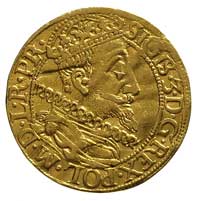 dukat 1610, Gdańsk, Kaleniecki s. 176-177, H-Cz. 1266 R, Fr. 10, T. 16, złoto 3.45 g, gięty
