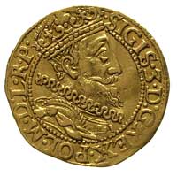 dukat 1612, Gdańsk, Kaleniecki s. 180-181, H-Cz. 1290, Fr. 10, T. 16, złoto 3.37 g, minimalnie gięty