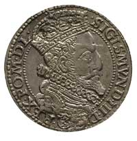 szóstak 1599, Malbork, rzadsza odmiana z dużą gł