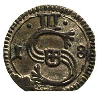 trzeciak 1618, Kraków, T. 3, moneta z końca blachy, ale ładnie zachowana