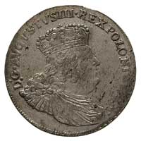 dwuzłotówka (8 groszy) 1753, odmiana z dużymi li
