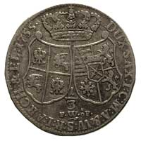 1/3 talara (1/2 guldena) 1755, Drezno