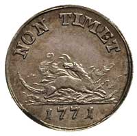 2 grosze srebrne (półzłotek) próbny 1771, Warsza