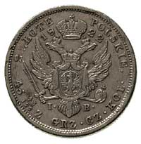 2 złote 1822, Warszawa, Plage 56, Bitkin 838 R, rzadka moneta wyceniona w cenniku Berezowskiego na..