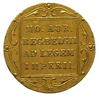 dukat 1831, Warszawa, odmiana z kropką przed pochodnią, Plage 269, Fr. 114, złoto 3.48 g, minimaln..
