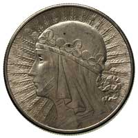 10 złotych 1932, Anglia, Głowa Kobiety, Parchimowicz 120.b, piękny egzemplarz