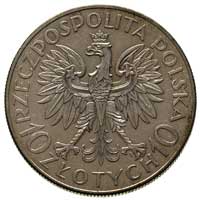 10 złotych 1933, Warszawa, Jan III Sobieski, Parchimowicz 121, bardzo ładne