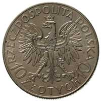 10 złotych 1933, Warszawa, Romuald Traugutt, Parchimowicz 122, ładne
