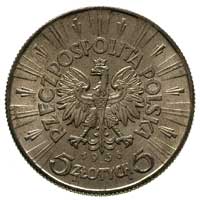 5 złotych 1936, Warszawa, Józef Piłsudski, Parchimowicz 118 c, wyśmienity egzemplarz, patyna