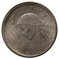 1 złoty 1924, Paryż, Parchimowicz 107 a, piękny 