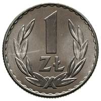 1 złoty 1949, Warszawa, aluminium, Parchimowicz 212 b, piękna