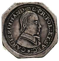 Karol Ferdynand Waza 1625-1655, talar 1632 (klipa ośmiokątna), Nysa, Aw: Popiersie i napis wokoło,..