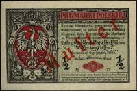 1/2 marki polskiej 9.12.1916, \Generał, seria B 0000000