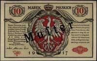 10 marek polskich 9.12.1916, \Generał, \"biletów, seria A 0000000