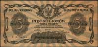 5.000.000 marek polskich 20.11.1923, seria C, Miłczak 38, Lucow 456 (R5)