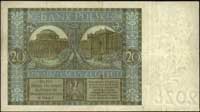 20 złotych 1.09.1929, seria DZ, Miłczak 68 ale nie notuje serii DZ, Lucow 651 (R7), bardzo rzadkie