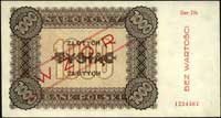 1000 złotych 1945, seria Dh 1234567, WZÓR, Miłczak 120b, rzadkie
