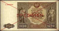 1000 złotych 15.01.1946, seria B 1234567, B 8900