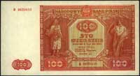 100 złotych 15.05.1946, seria B, Miłczak 129a
