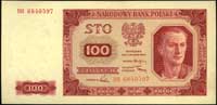 100 złotych 1.07.1948, seria DH, Miłczak 139b