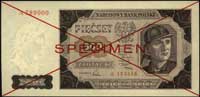 500 złotych 1.07.1948, seria A 123456 A 789000, SPECIMEN, Miłczak 140a