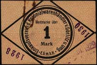 Zgorzelec - Związek Kupców Kolonialnych, bony na 1, 2, 5, 10 i 50 marek, Keller nie notuje, łączni..