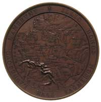 Dudley Stuart - medal autorstwa A.Bovy’ego, wybi