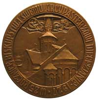 medal autorstwa W. Przedwojewskiego poświęcony Józefowi Teodorowiczowi, 1927 r., Aw: Popiersie w l..