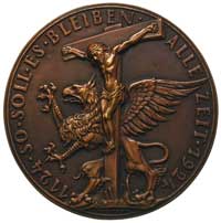 medal- 800-lecie Chrystianizacji Pomorza, 1924, Aw: Postać biskupa Otto z Bambergu, w otoku napis ..