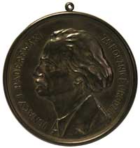Ignacy Jan Paderewski - medalion z uszkiem autor