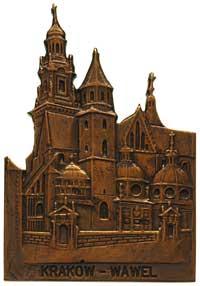 Katedra na Wawelu, plakieta niesygnowana autorst