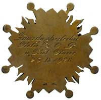 II RP 1918-1939, II nagroda w zawodach strzeleckich koła LOP w Królewskiej Hucie (Chorzowie) 23 IX..