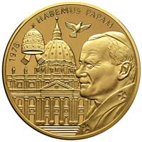 50.000 liras 2005, Aw: Popiersie Karola Wojtyły 