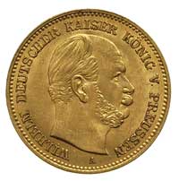 Wilhelm I 1861-1888, 5 marek 1877 / A, Berlin, Fr. 3825, J. 244A, złoto 1.99 g