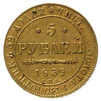 5 rubli 1839, Petersburg, Fr. 155, Bitkin 16, zł