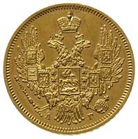 5 rubli 1847, Petersburg, Fr. 155, Bitkin 29, złoto 6.54 g, rysa na awersie i rewersie, ale ładnie..