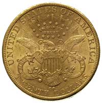 20 dolarów 1885 / CC, Carson City, Fr. 179, złoto 33.42 g, rzadkie