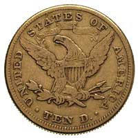 10 dolarów 1873 / CC, Carson City, Fr. 161, złoto 16.59, rzadkie