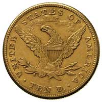 10 dolarów 1875 / CC, Carson City, Fr. 161, złot