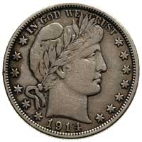 1/2 dolara 1914, Filadelfia, bardzo rzadkie, pat