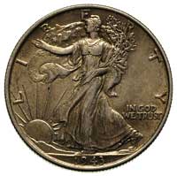 1/2 dolara 1943, Filadelfia, piękny egzemplarz, patyna