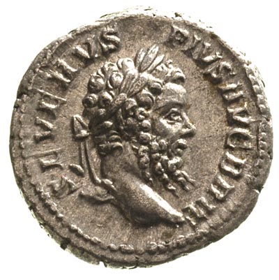 Septymiusz Sewer 193-211, denar, Aw: Popiersie c