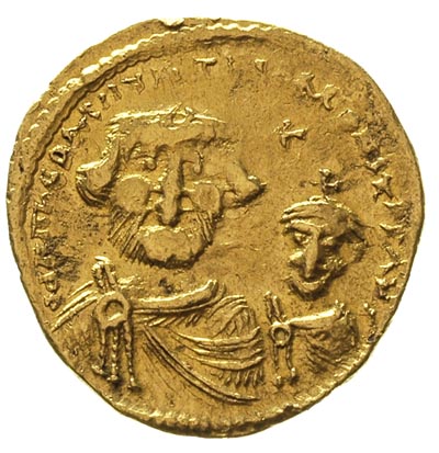 Herakliusz 610-641, solidus, Konstantynopol, ofi