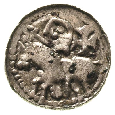 Bolesław Śmiały 1058-1080, denar książęcy, Aw: G