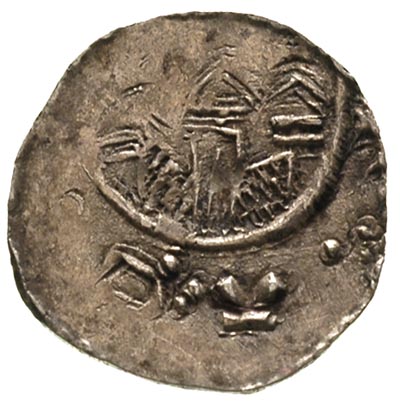 Władysław Herman 1081-1102, denar, Aw: Głowa, w otoku napis, Rw