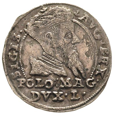 grosz na stopę polską 1567, Tykocin, odmiana z k