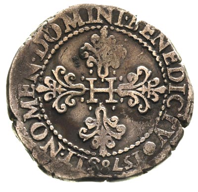 frank 1578, Rouen, Duplessy 1130, ciemna patyna
