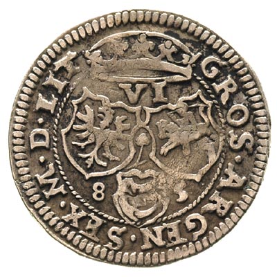 szóstak 1585, Wilno, Aw: Popiersie króla w prawo