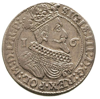 ort 1625, Gdańsk, na awersie odmiana napisu L . 