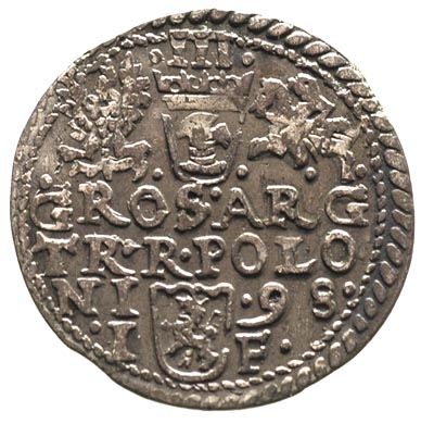 zestaw trojaków 1596, 1598 Olkusz oraz 1604/3 i 